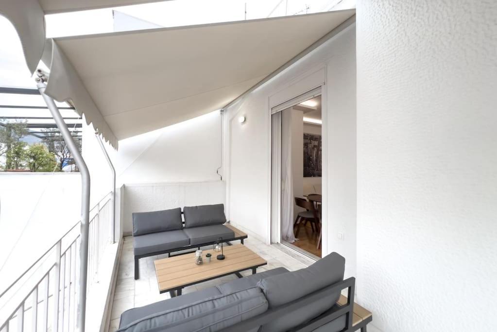 Spacious Penthouse Near Downtown Athen Exterior foto