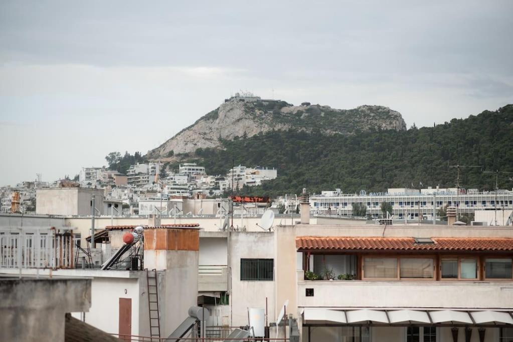Spacious Penthouse Near Downtown Athen Exterior foto