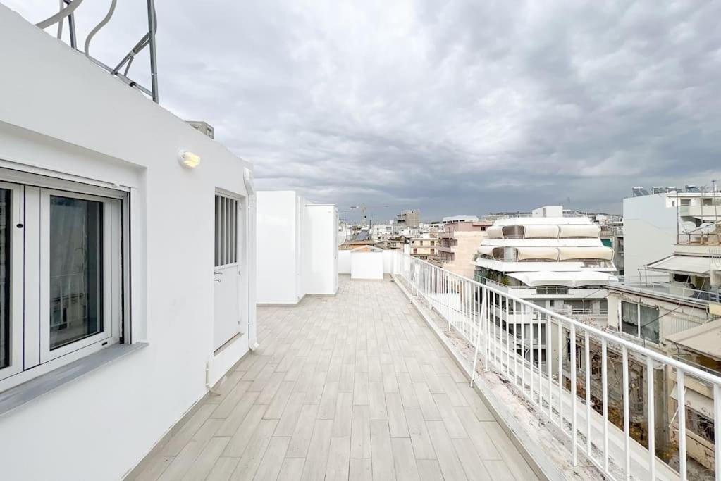Spacious Penthouse Near Downtown Athen Exterior foto